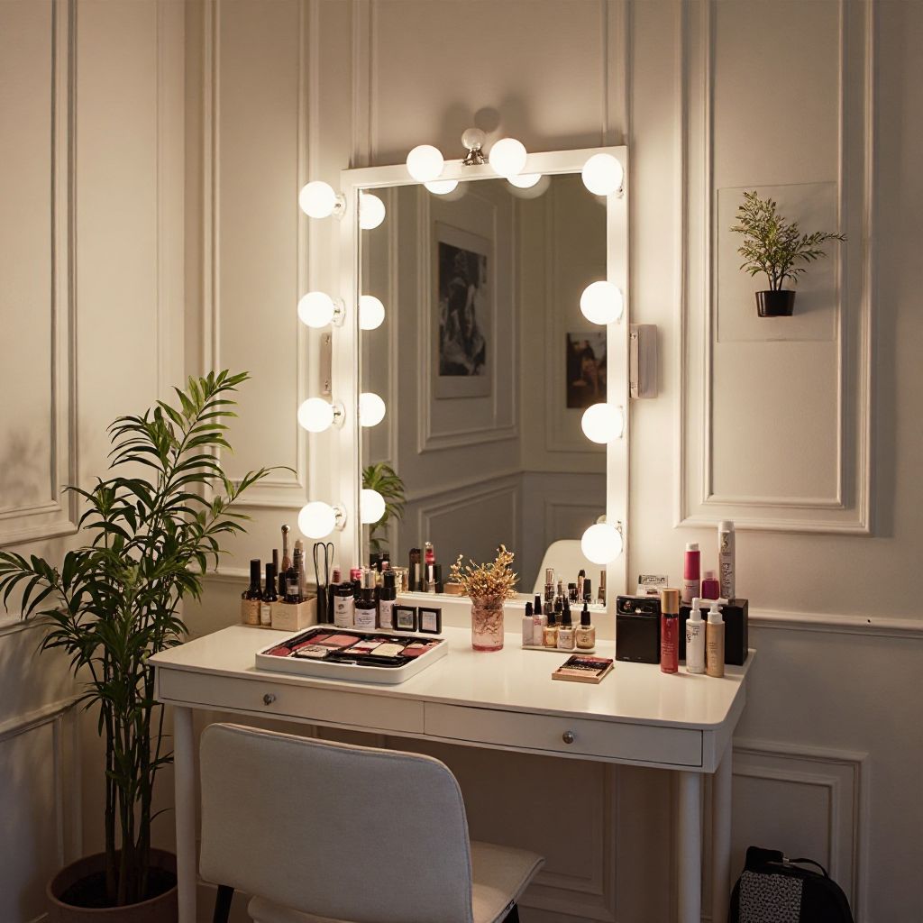 Makeup station
