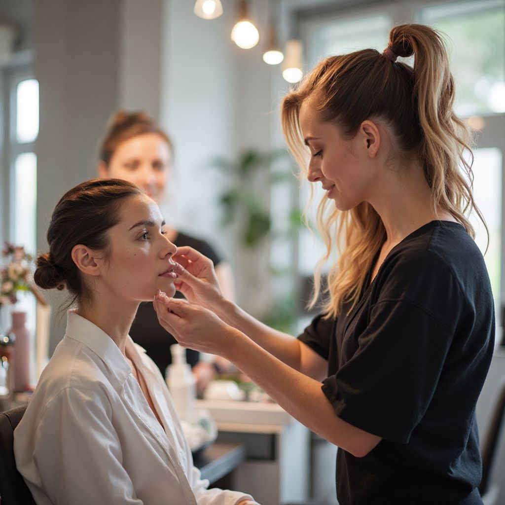 Beauty workshop session