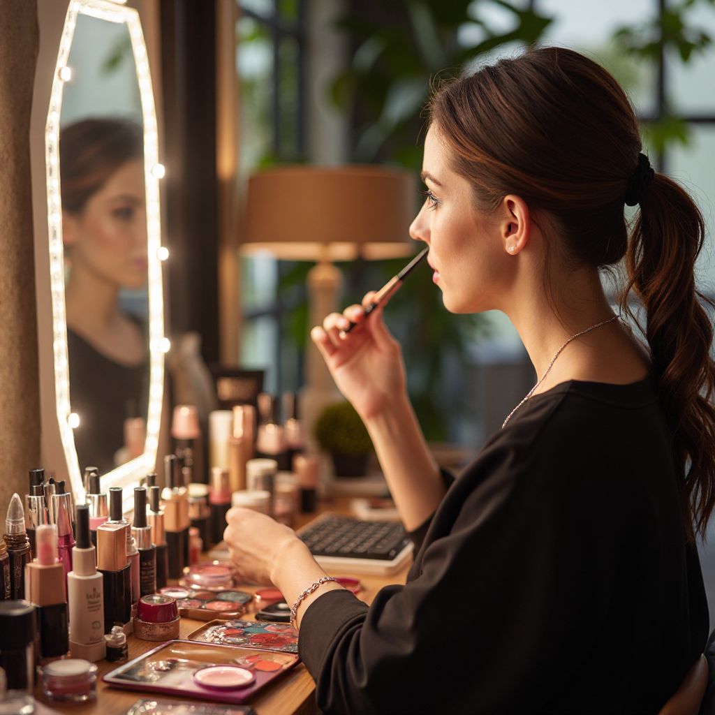Makeup service