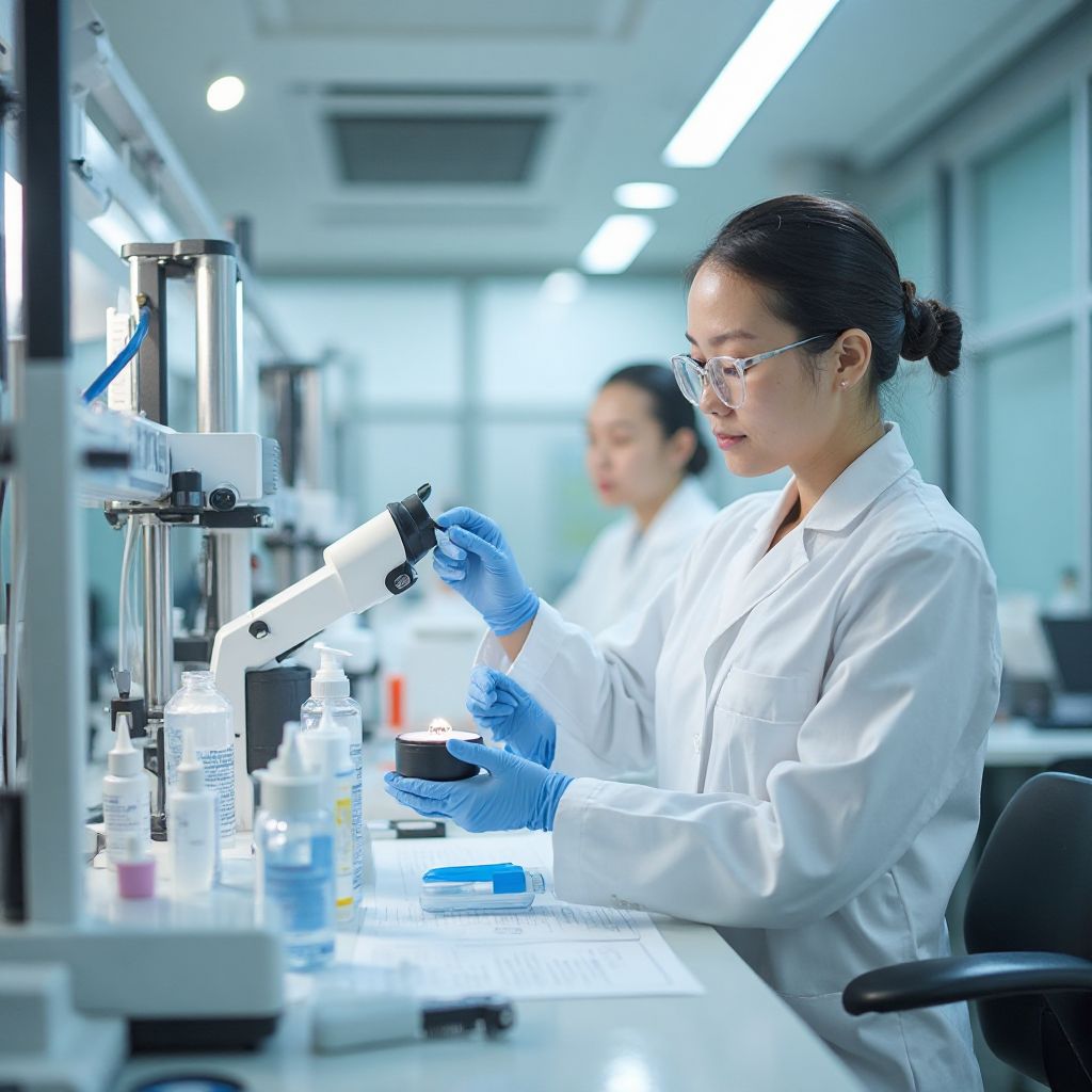 Beauty research laboratory